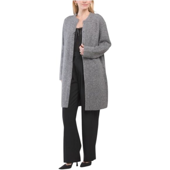 VINCE Textured Soft Sculpt Car Coat - Picture 1 of 2